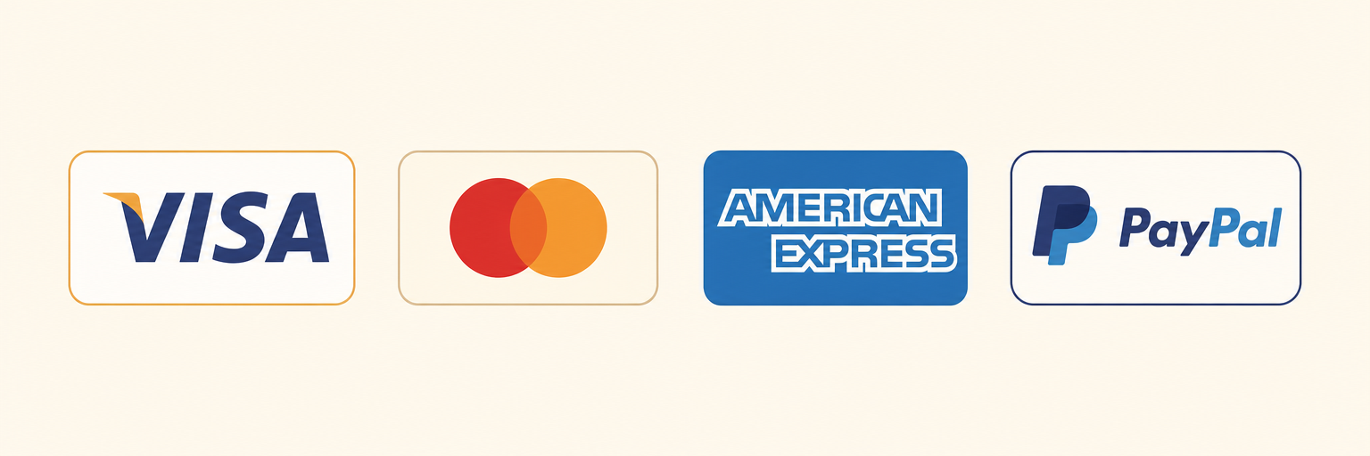 Métodos de pago aceptados en el checkout